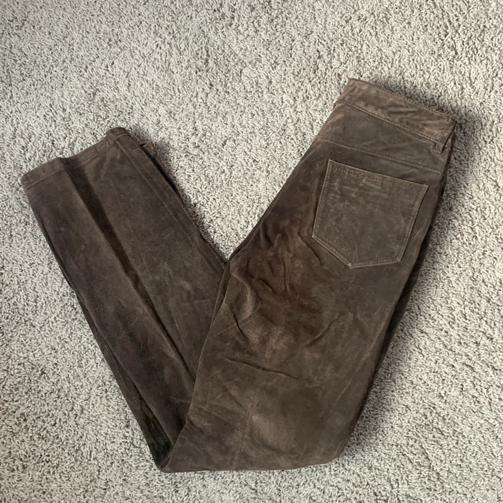 Jou Jou Brown Straight Leg Pants